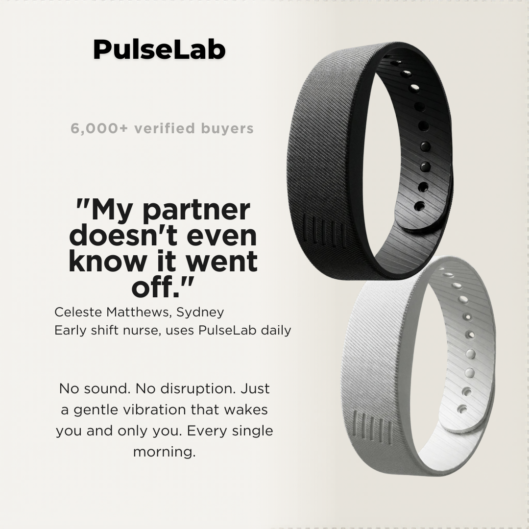 PulseLab - Silent Vibrating Alarm Band