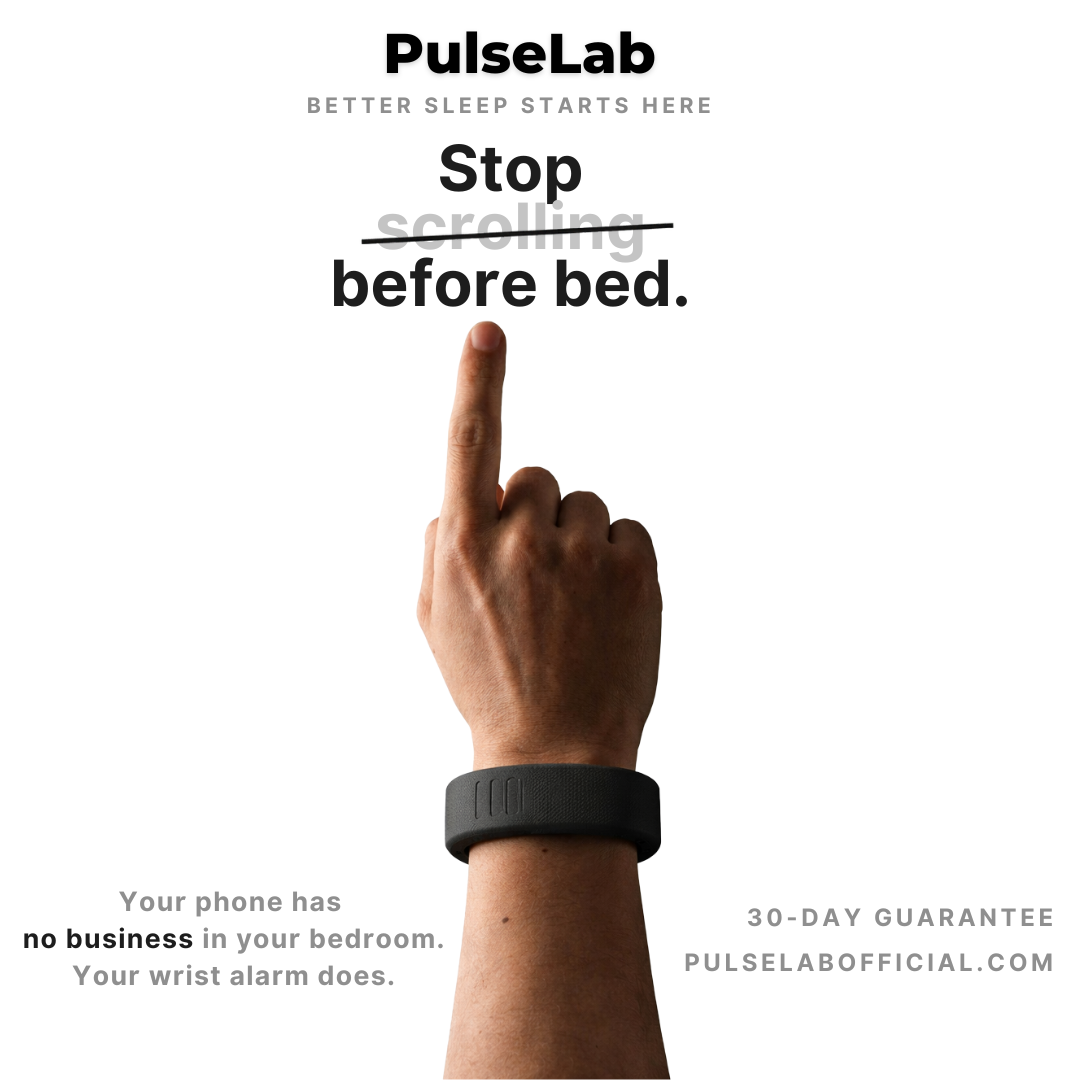 PulseLab - Silent Vibrating Alarm Band